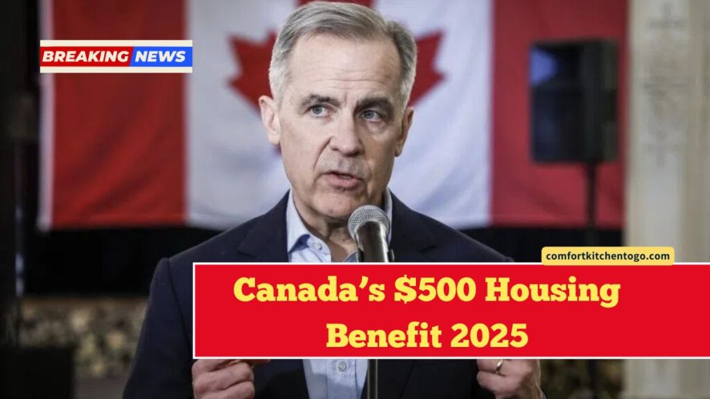 Canada’s $500 Housing Benefit 2025- Eligibility, Payment Dates, And CRA Application Guide