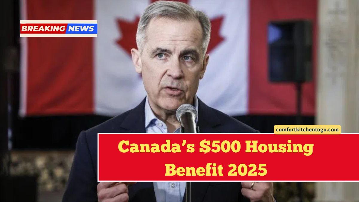 Canada’s $500 Housing Benefit 2025- Eligibility, Payment Dates, And CRA Application Guide