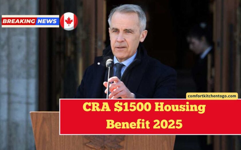 CRA $1500 Housing Benefit 2025 – Who Qualifies and When Payments Start in Canada