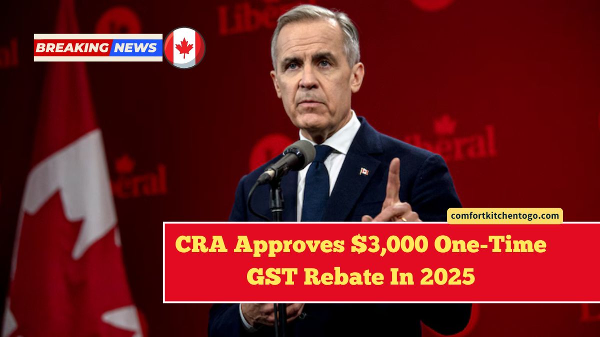 CRA Approves $3,000 One-Time GST Rebate In 2025 – Check If Your Name Is On The List