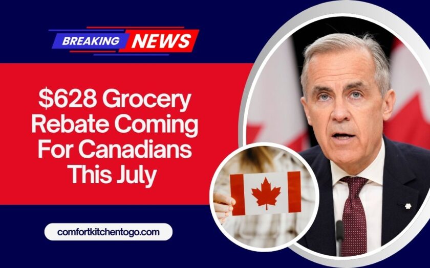 $628 Grocery Rebate Coming For Canadians This July – Are You Eligible For The Big Payout?