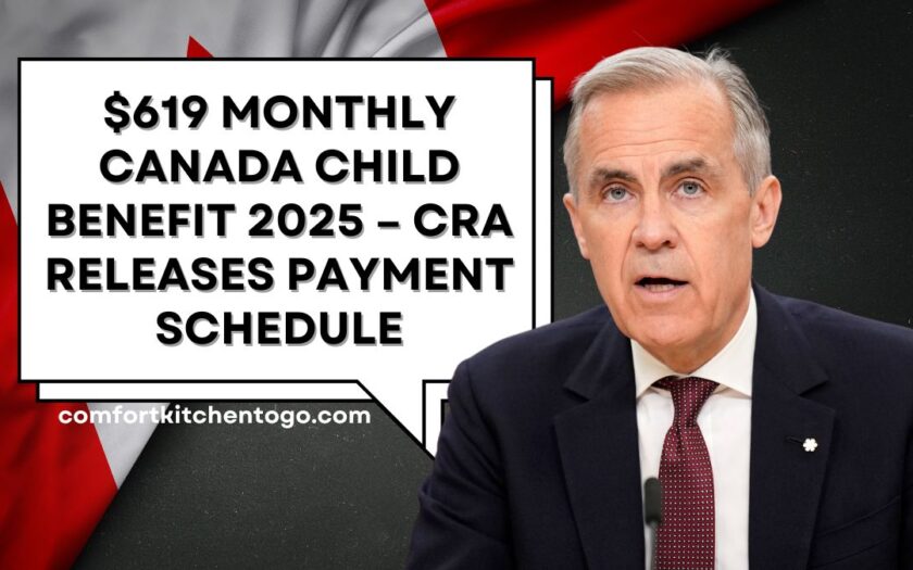 $619 Monthly Canada Child Benefit 2025 – CRA Releases Payment Schedule