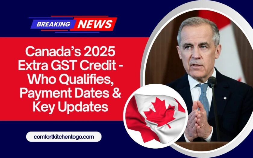 Canada’s 2025 Extra GST Credit - Who Qualifies, Payment Dates & Key Updates