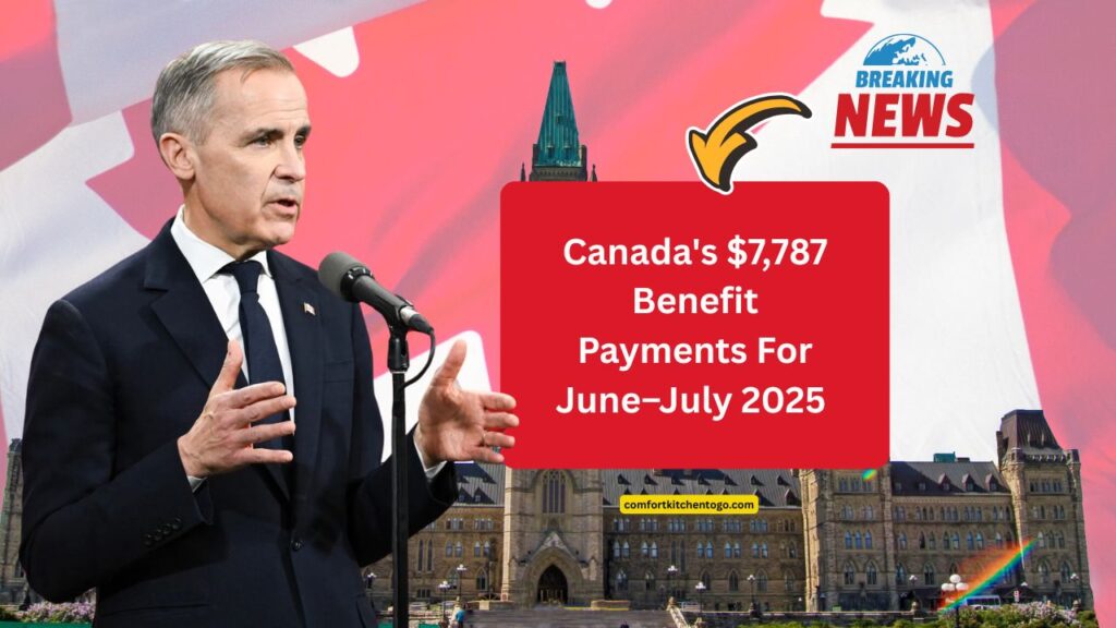 Canada's $7,787 Benefit Payments For June–July 2025 – Check Your Eligibility!