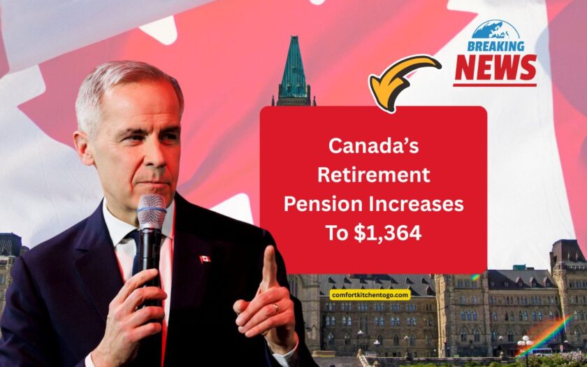 Canada’s Retirement Pension Increases To $1,364 – Check If You Qualify For The Boost