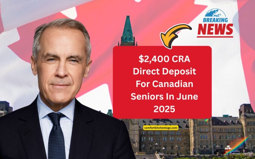 $2,400 CRA Direct Deposit For Canadian Seniors In June 2025 – Eligibility, Claim Process, And Payment Date