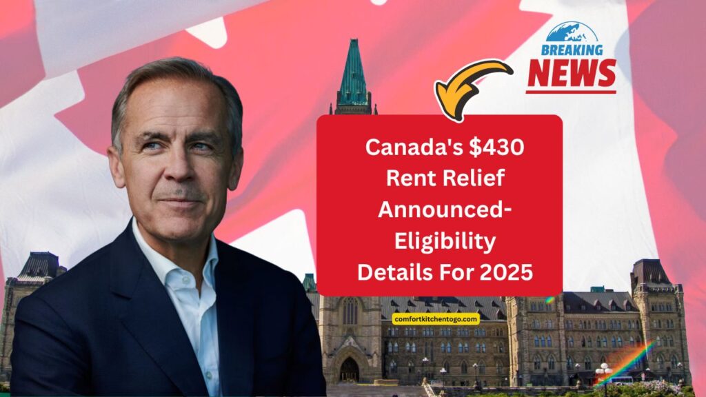Canada's $430 Rent Relief Announced- Eligibility Details For 2025