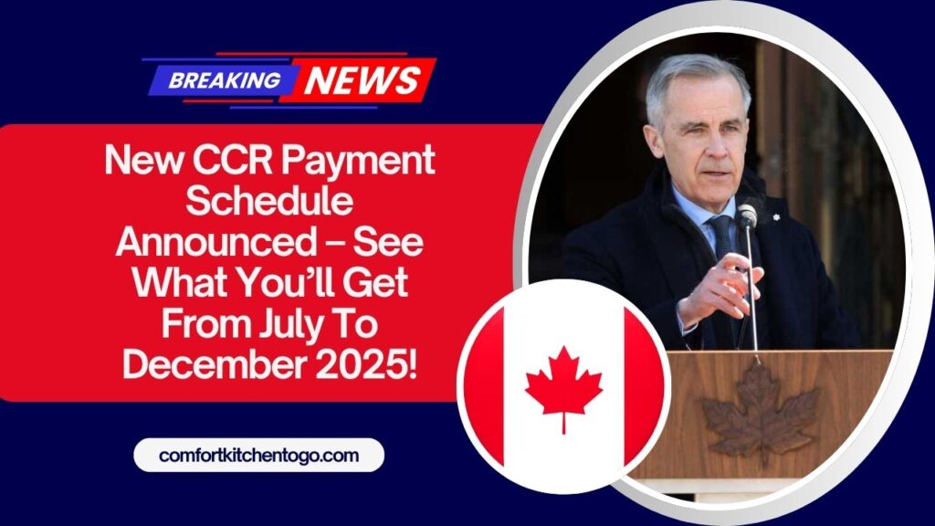 New CCR Payment Schedule Announced – See What You’ll Get From July To December 2025!