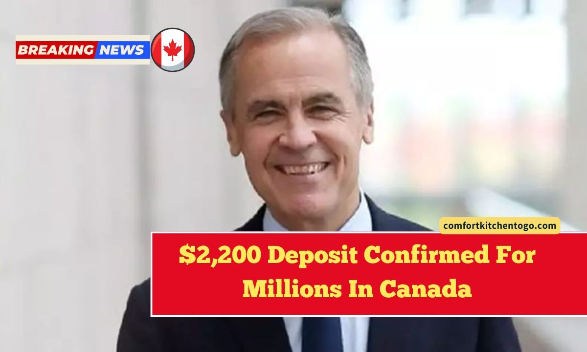 $2,200 Deposit Confirmed For Millions In Canada – Check Eligibility, Payment Dates & How to Apply
