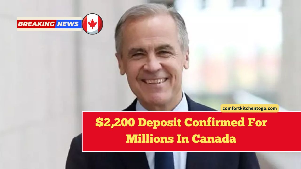 $2,200 Deposit Confirmed For Millions In Canada – Check Eligibility, Payment Dates & How to Apply