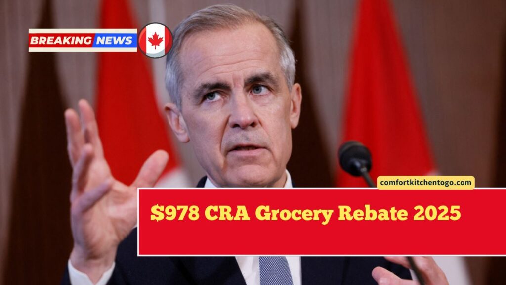 $978 CRA Grocery Rebate 2025 – Who Qualifies and How to Get Your Payment