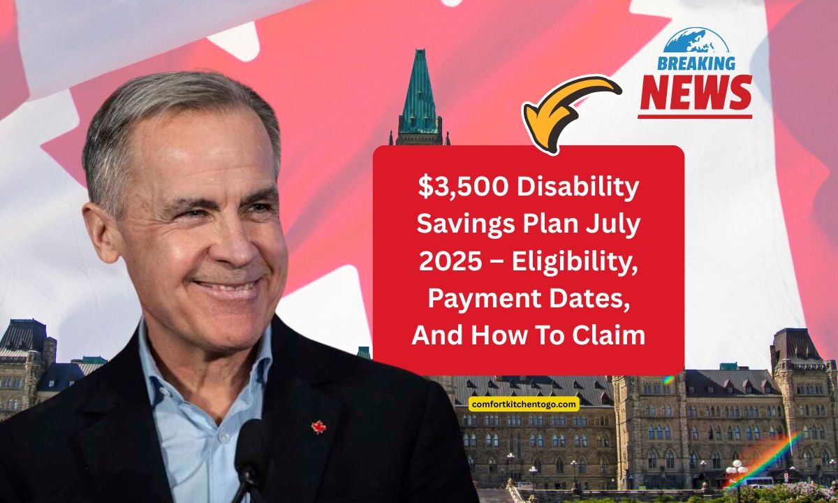 $3,500 Disability Savings Plan July 2025 – Eligibility, Payment Dates, And How To Claim