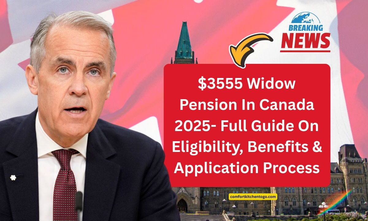 $3555 Widow Pension In Canada 2025- Full Guide On Eligibility, Benefits & Application Process