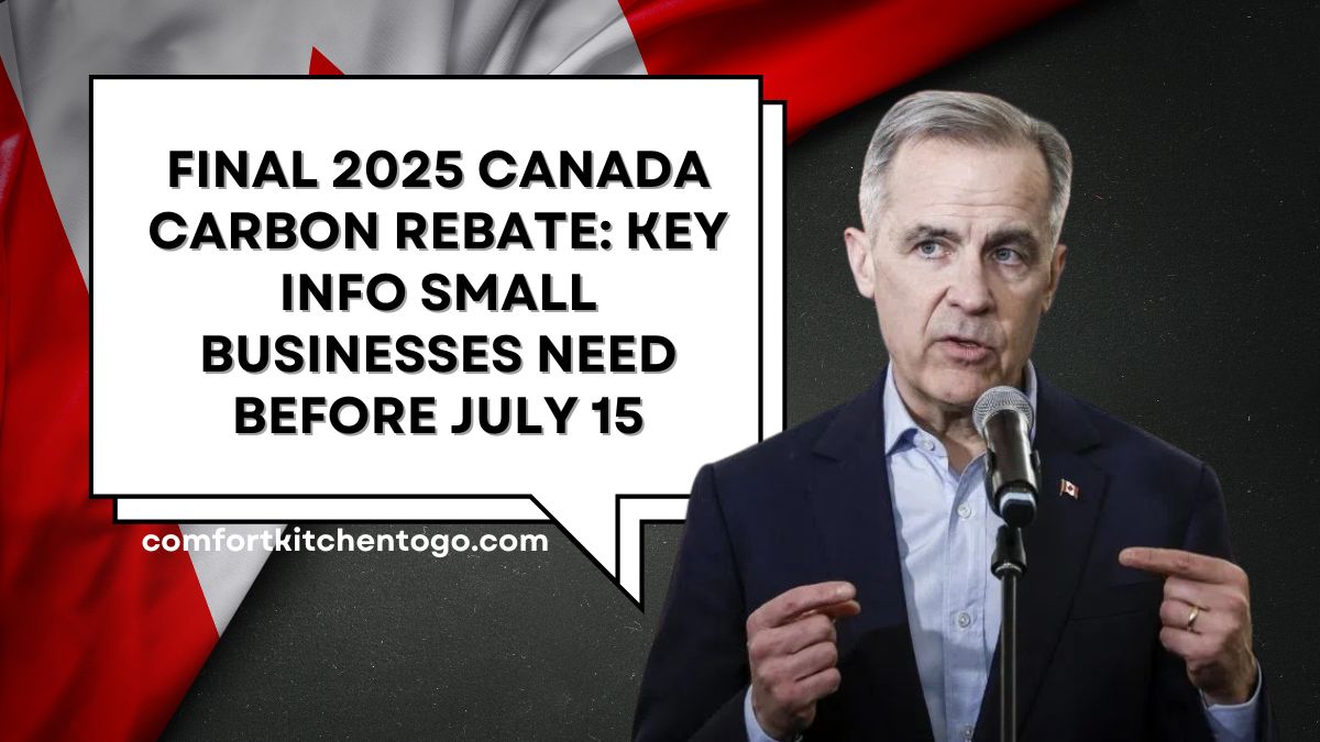 Final 2025 Canada Carbon Rebate: Key Info Small Businesses Need Before July 15